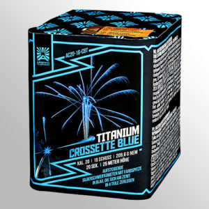 Titanium Crossette Blue